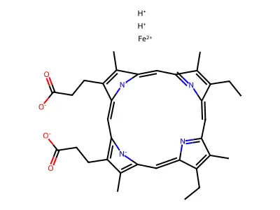 Mesoferriheme structure