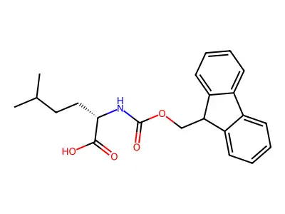 Fmoc-D-homoleucine structure