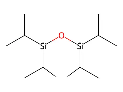 Di(propan-2-yl)silyloxy-di(propan-2-yl)silane structure