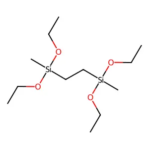4,7-二乙氧基-4,7-二甲基-3,8-二氧杂-4,7-二硅杂癸烷 structure