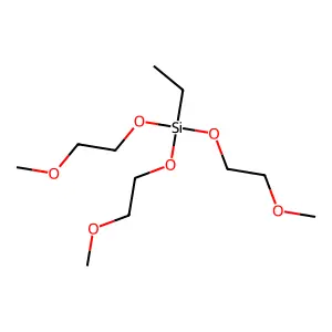 6-乙基-6-(2-甲氧基乙氧基)-2,5,7,10-四氧杂-6-硅杂十一烷 structure