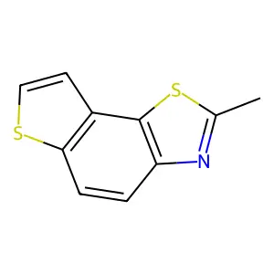 2-Methylthieno[2,3-g][1,3]benzothiazole structure