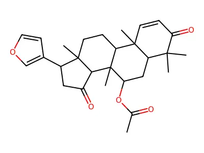 NEOTRICHILINONE, 7-ACETYL- structure