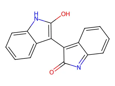 Isoindigotin structure