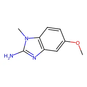 5-甲氧基-1-甲基-1H-苯并咪唑-2-胺 structure