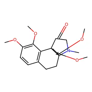 7,8-Didehydro-3,4,7,8-tetramethoxy-17-methylhasubanan-6-one structure