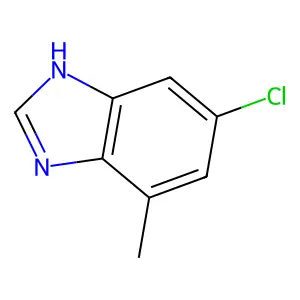 6-Chloro-4-methyl-1H-benzimidazole structure