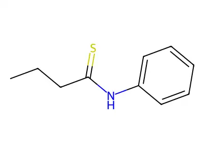 N-Phenylbutanethioamide structure