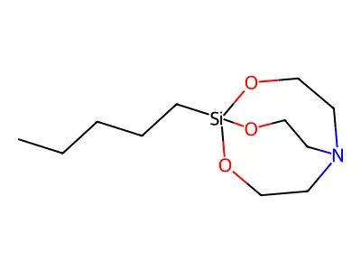 1-Pentylsilatrane structure