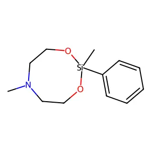 1,3-Dioxa-6-aza-2-silacyclooctane, 2,6-dimethyl-2-phenyl- structure