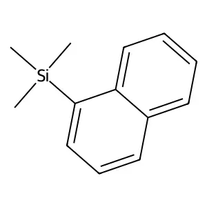 Silane, trimethyl-1-naphthalenyl- structure