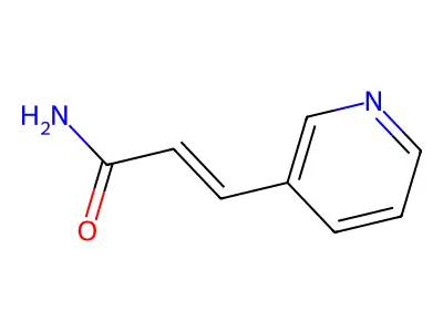 3-(吡啶-3-基)丙烯酰胺 structure