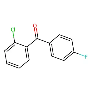 2-Chloro-4'-fluorobenzophenone structure