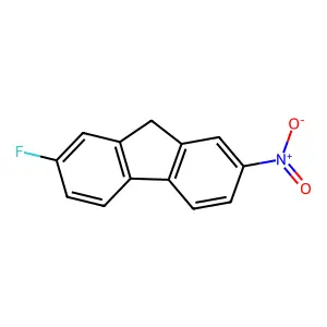 2-Fluoro-7-nitrofluorene structure