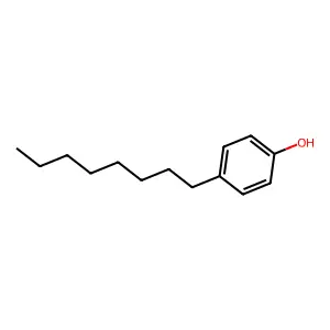 4-n-Octylphenol structure