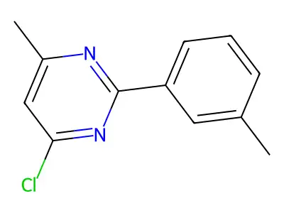 4-Chloro-6-methyl-2-(3-methylphenyl)pyrimidine structure