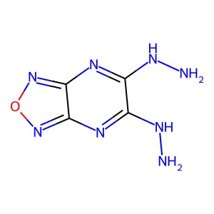 5,6-Dihydrazino[1,2,5]oxadiazolo[3,4-b]pyrazine structure