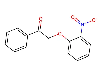 2-(2-Nitrophenoxy)-1-phenyl-1-ethanone structure