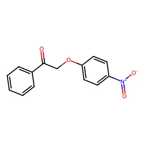 2-(4-Nitrophenoxy)-1-phenylethanone structure