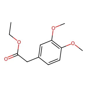 3,4-二甲氧基苯乙酸乙酯 structure