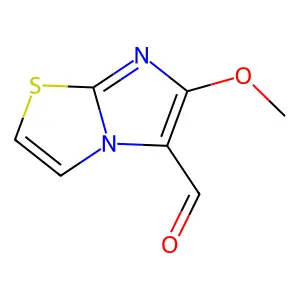 6-Methoxyimidazo[2,1-b][1,3]thiazole-5-carbaldehyde structure