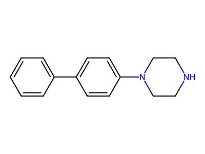 1-Biphenyl-4-yl-piperazine structure