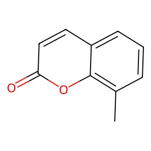 8-Methylcoumarin structure