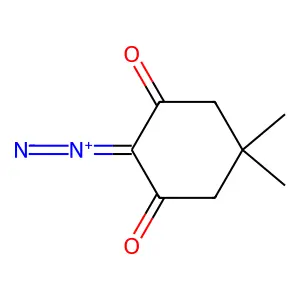 Diazodimedone structure
