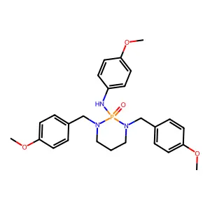 N-(4-methoxyphenyl)-1,3-bis[(4-methoxyphenyl)methyl]-2-oxo-1 structure