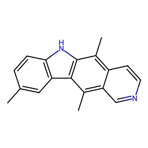 9-Methylellipticine structure
