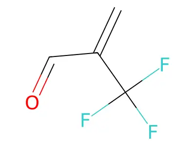 2-(Trifluoromethyl)prop-2-enal structure