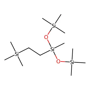 Trisiloxane, 1,1,1,3,5,5,5-heptamethyl-3-(2-(trimethylsilyl)ethyl)- structure