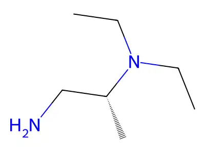 [(2R)-1-aminopropan-2-yl]diethylamine structure