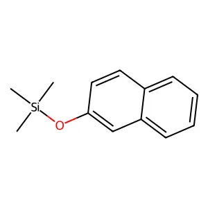 Silane, trimethyl(2-naphthalenyloxy)- structure