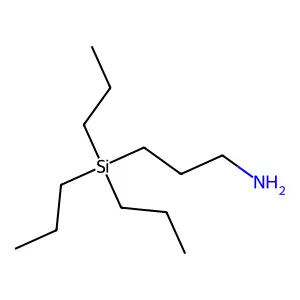 Propylamine, 3-(tripropylsilyl)- structure