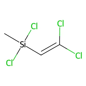 Silane, dichloro(2,2-dichloroethenyl)methyl- structure