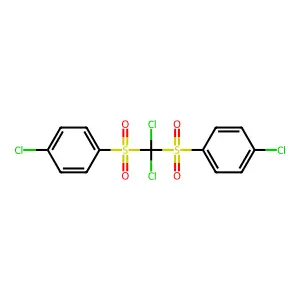 1,1'-[(Dichloromethanediyl)disulfonyl]bis(4-chlorobenzene) structure