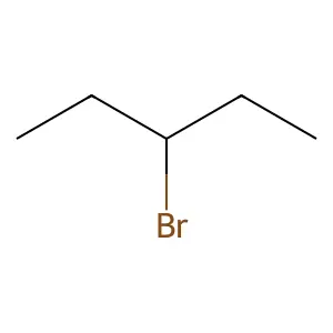 3-Bromopentane structure