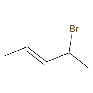 4-Bromo-2-pentene structure