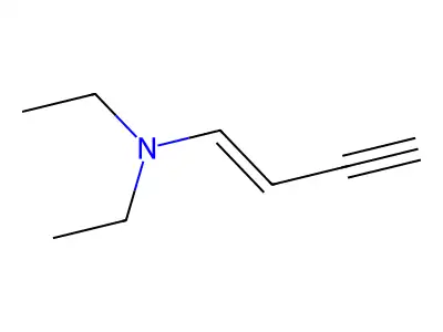 乙炔基乙烯基二乙胺 structure