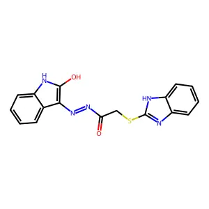 3-Hydrazono-1H-2-indolinone der. structure