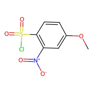 4-甲氧基-2-硝基苯磺酰氯 structure