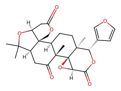 柠檬苦素 structure