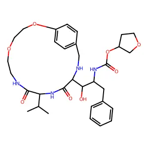 1OH-2-FuranOCONH-3PhPr [14]paracyclophane deriv. structure