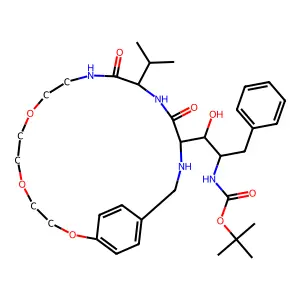 1OH-2BocNH-3PhPr [17]paracyclophane deriv. structure