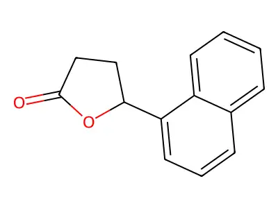 5-Naphthalen-1-yloxolan-2-one structure