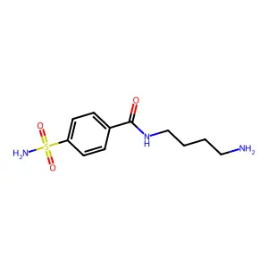 4-氨磺酰基-[1-(4-氨基丁烷)]苯甲酰胺 structure