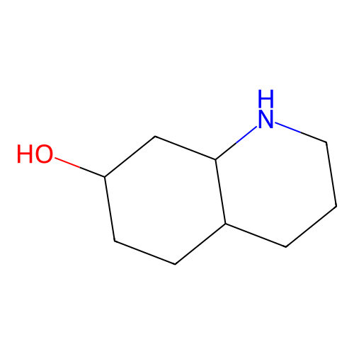 Decahydroquinolin-7-ol structure