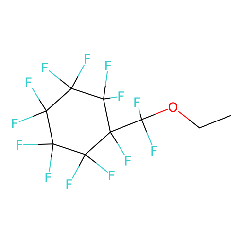 Cyclohexane, (ethoxydifluoromethyl)undecafluoro- structure