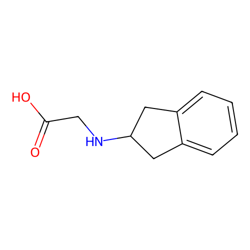 2-Indanylglycine structure